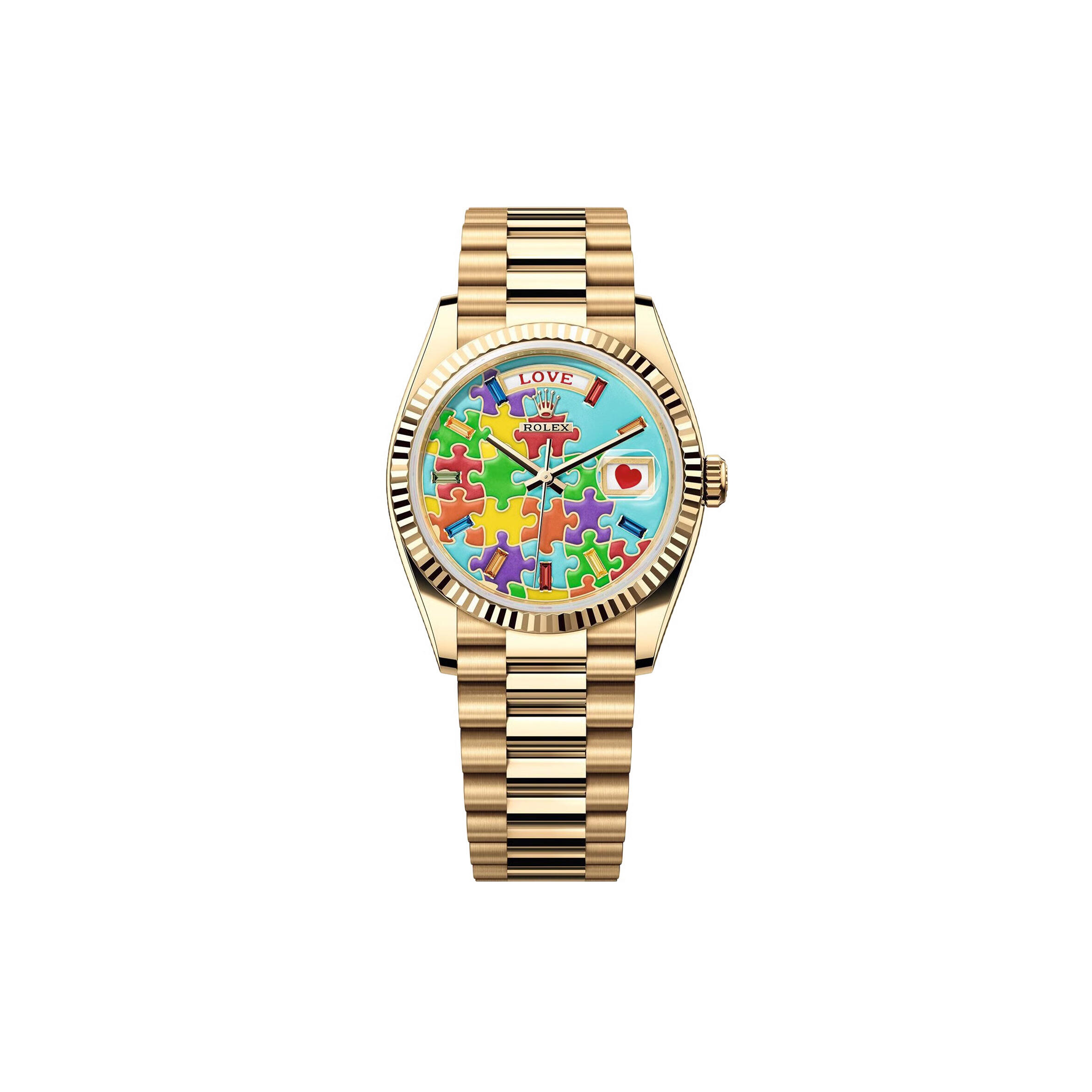 R*l*x oyster perpetual day-date 36mm 128238-0106